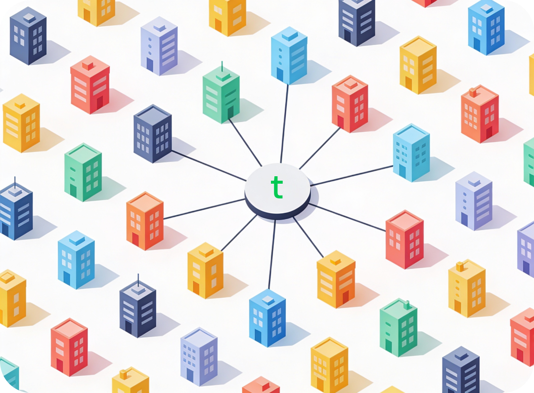 Membership network illustration