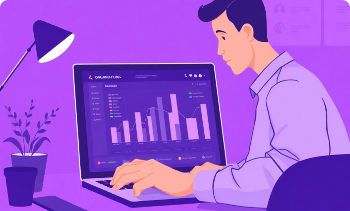 Manage organization illustration